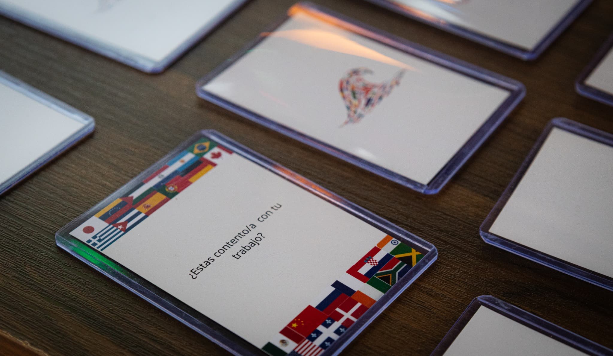 Speaky conversation card